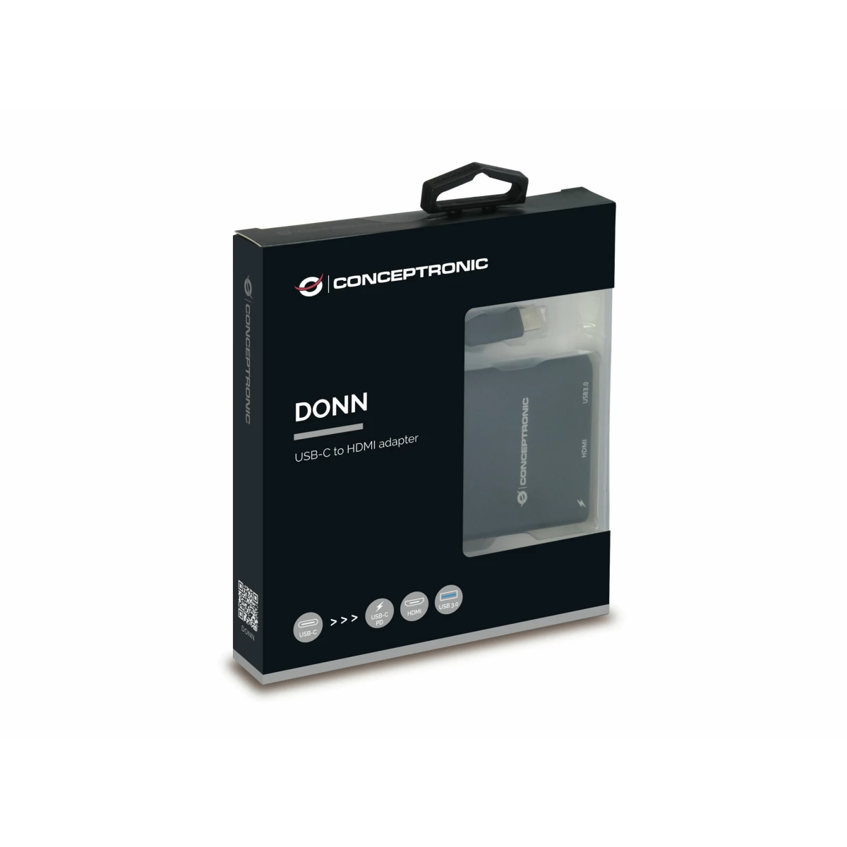 Galery – Conceptronic DONN01B base & duplicador de portas USB 3.2 Gen 1 (3.1 Gen 1) Type-C Preto0