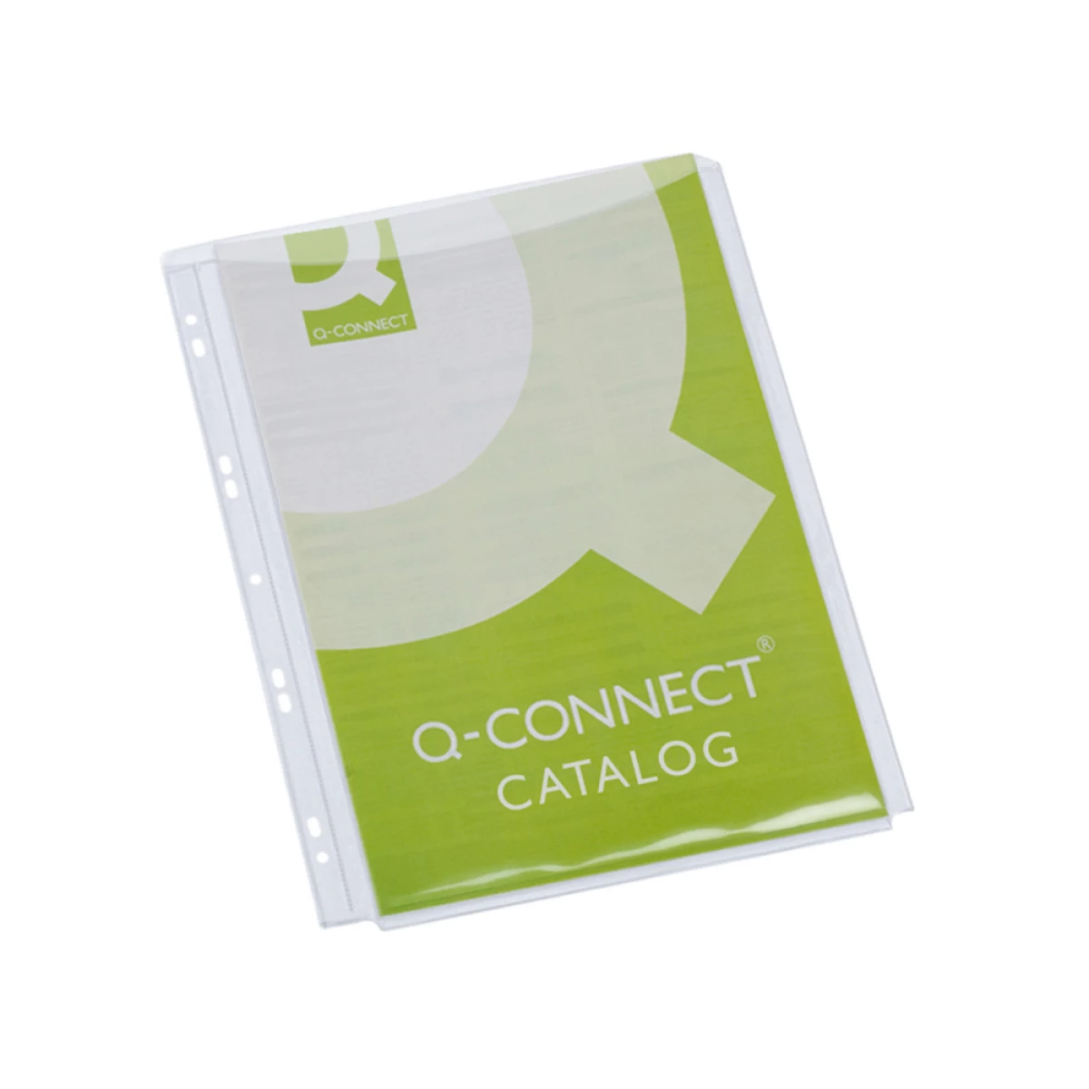 Galery – Bolsa catalogo/mica q-connect com fole din a4 pvc 180 microns bolsa de 5 unidades0