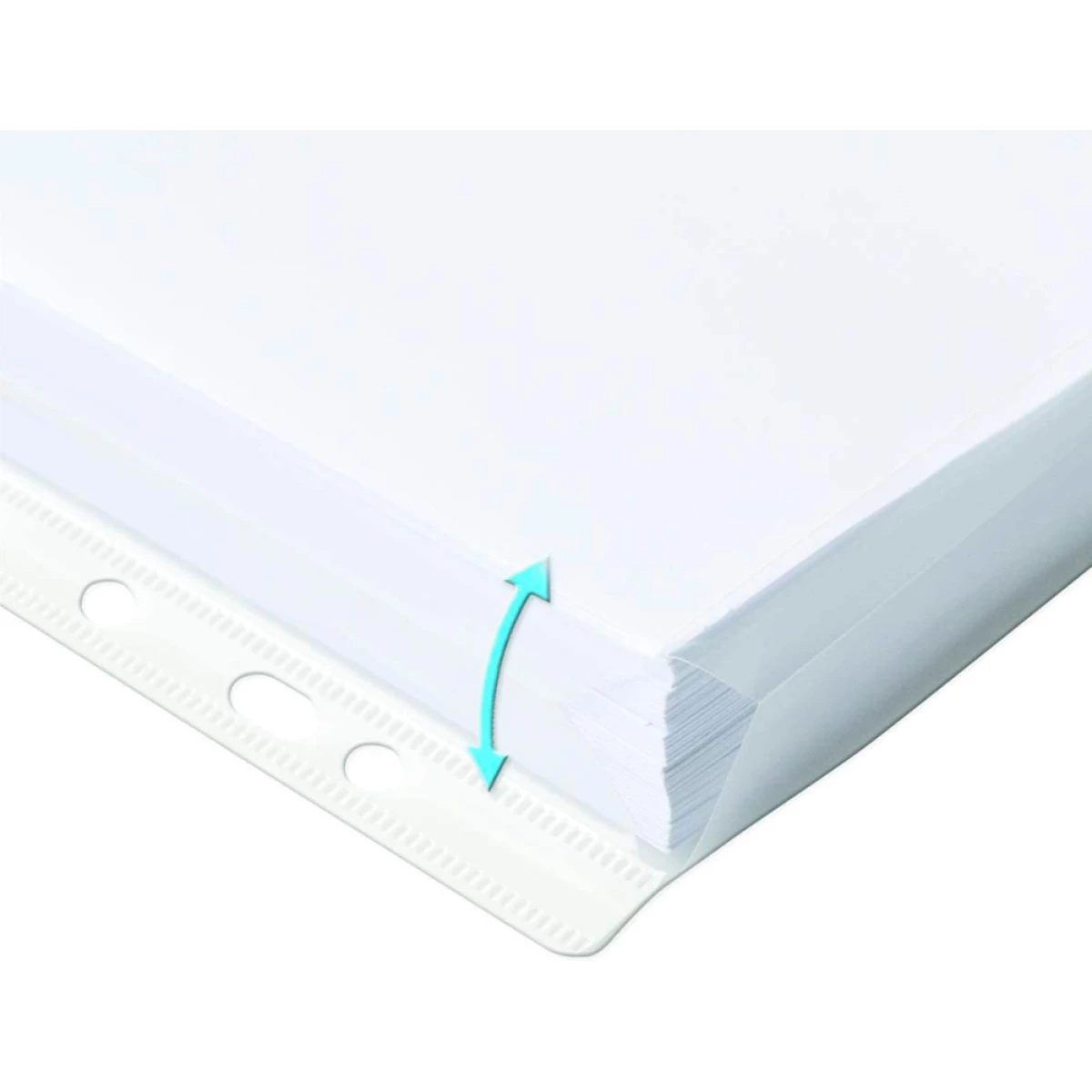 Galery – Bolsa catalogo/mica q-connect com fole din a4 pvc 180 microns bolsa de 5 unidades0