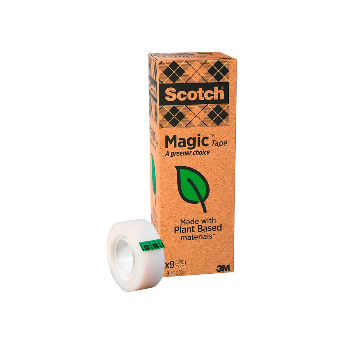 Galery – Fita adesiva scotch magic 33×19 mm pack de 9 rolos0