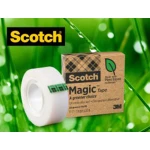 Galery – Fita adesiva scotch magic 33×19 mm pack de 9 rolos0