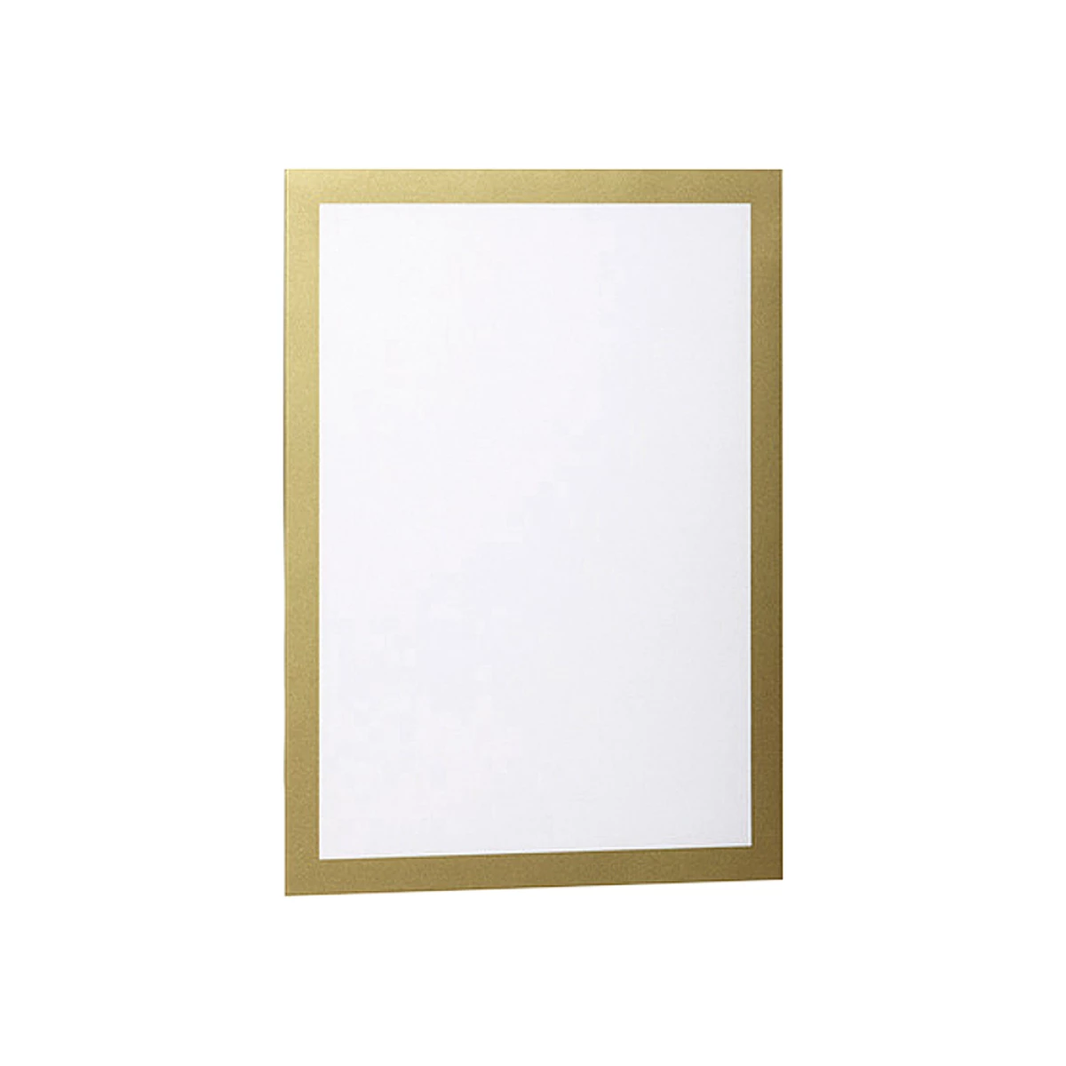 Galery – Moldura porta anuncios durable magnetico din a4 dorso adesivo removivel cor ouro pack de 2 unidades0