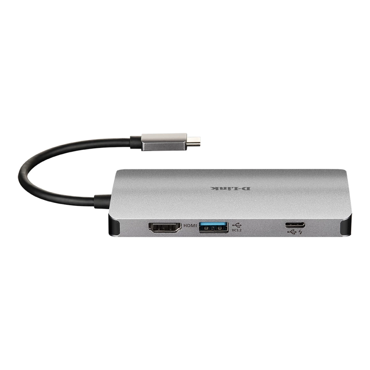 Galery – D-Link DUB-M810 base & duplicador de portas Com fios USB 3.2 Gen 1 (3.1 Gen 1) Type-C Prateado0