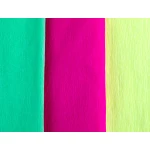 Galery – Papel crepe liderpapel 50 cm x 2,5 m 34gr verde fluorescente0