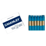 Galery – Lapis de cera manley unicolor azul cobalto n? 20 caixa de 120