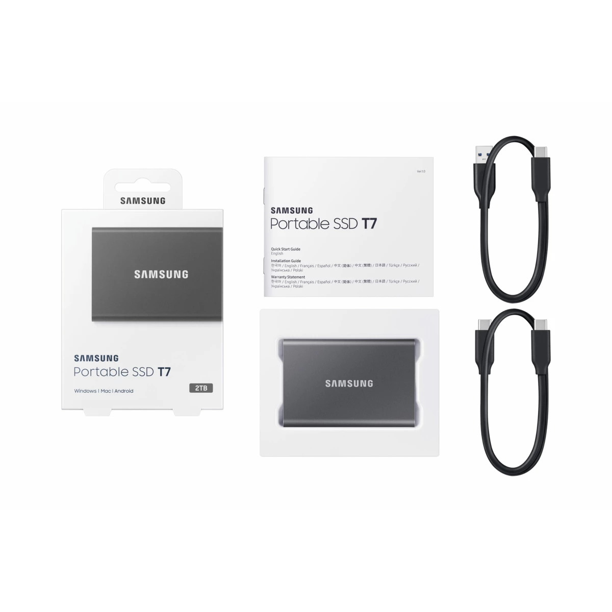 Galery – Samsung Portable SSD T7 2 TB Cinzento0