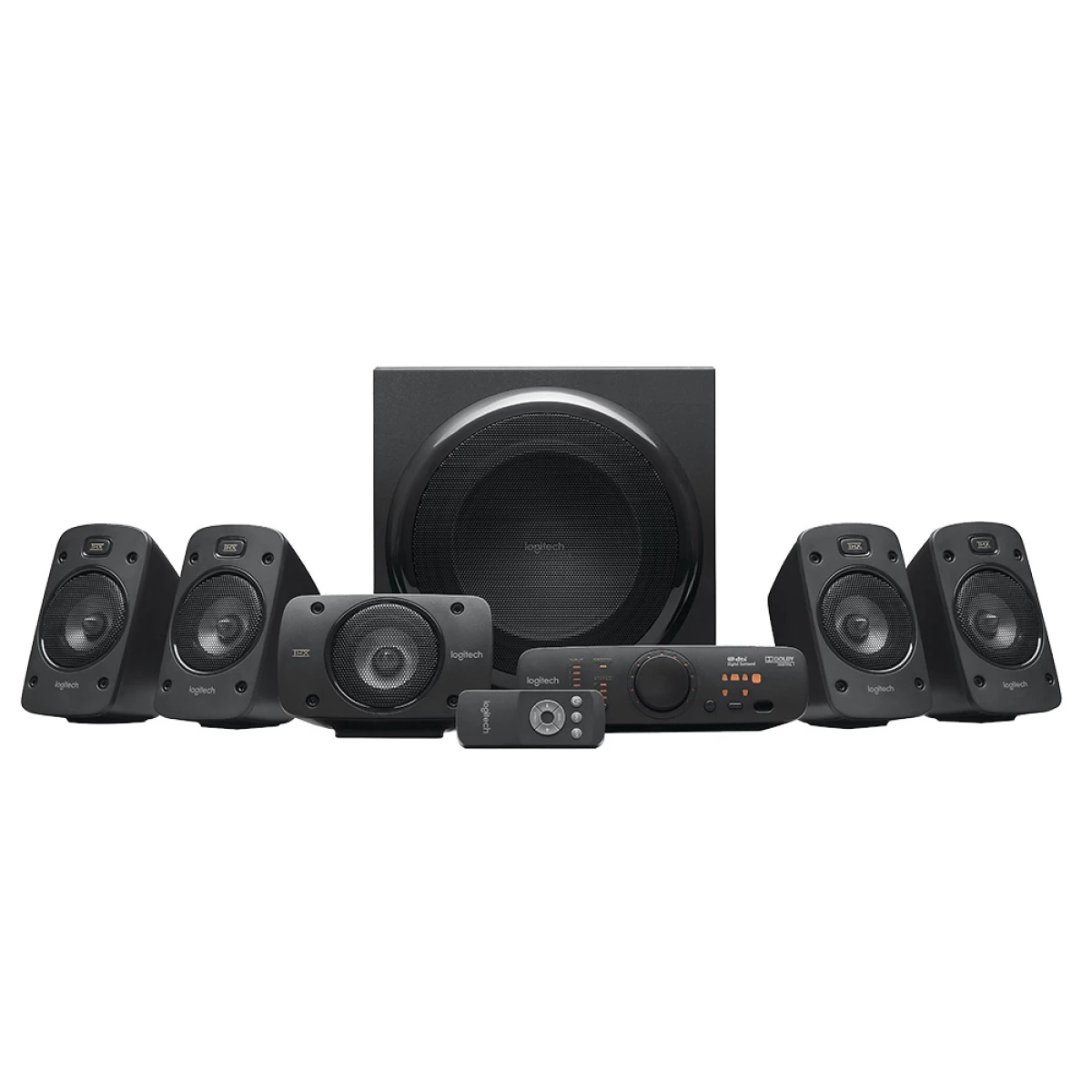 Galery – Logitech Z906 conjunto de colunas 500 W Universal Preto 5.1 canais 67 W0