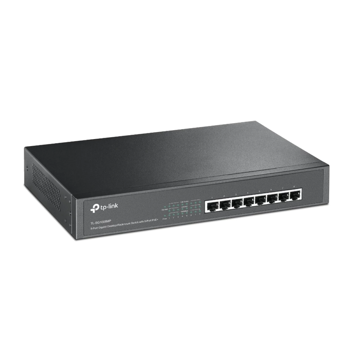 Galery – TP-Link TL-SG1008MP Não-gerido Gigabit Ethernet (10/100/1000) Power over Ethernet (PoE) 1U Preto0