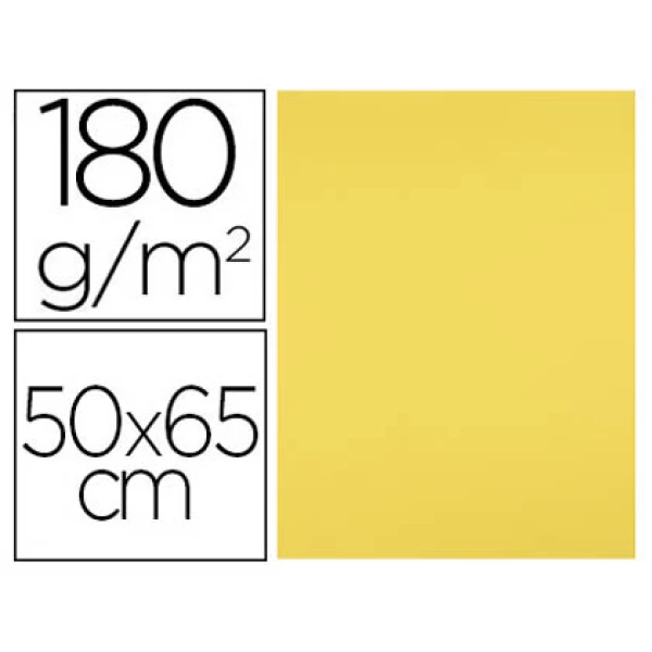 Thumbnail-Cartolina liderpapel 50×65 cm 180 gr amarelo limao pack de 25 unidades