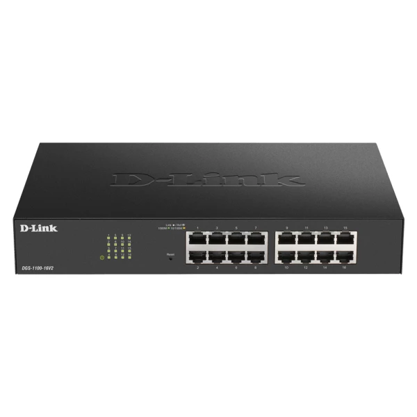 Thumbnail-D-Link DGS-1100-24PV2 Gerido L2 Gigabit Ethernet (10/100/1000) Power over Ethernet (PoE) Preto