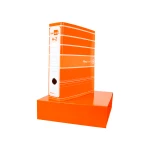 Galery – Pasta de arquivo de alavanca liderpapel filing system cartao forrado din a4 com caixa laranja0