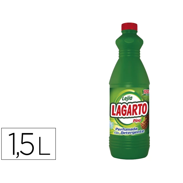 Thumbnail-Lixivia com detergente lagarto pino garrafa de 1,5 l