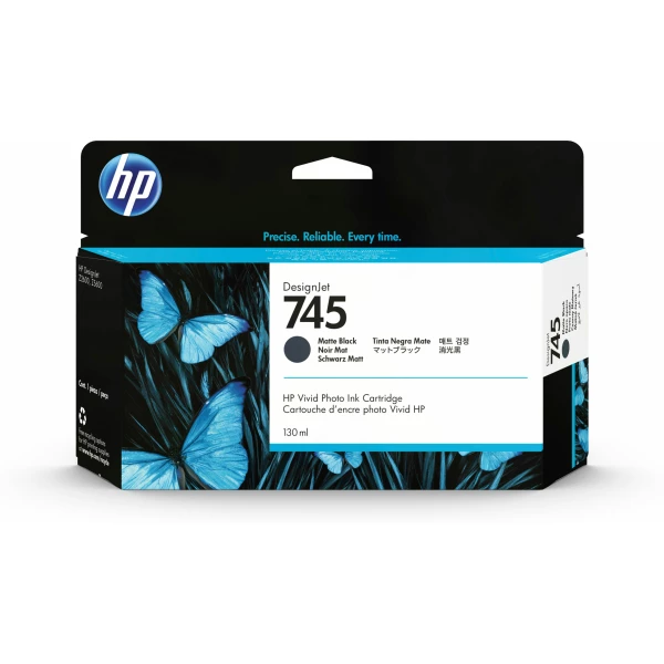 Thumbnail-HP 745 130-ml DesignJet Matte Black Ink Cartridge