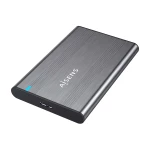 Galery – AISENS ASE-2526GR Caixa para Discos Rígidos Caixa de disco rígido Cinzento 2.5″ Energia por USB0