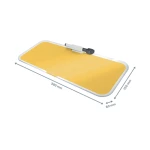 Galery – Leitz 52690019 base de secretária Vidro Amarelo0