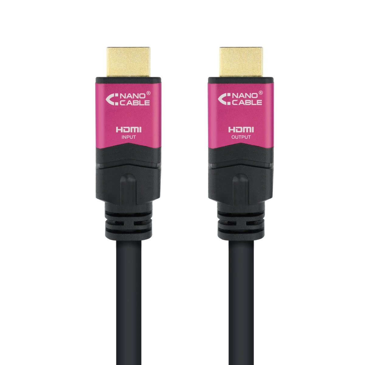 Galery – Nanocable 10.15.3725 cabo HDMI 25 m HDMI Type A (Standard) Preto, Rosa0