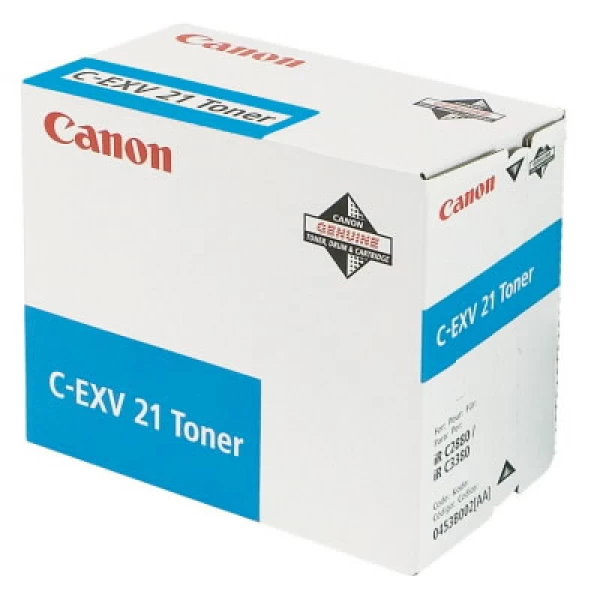 Thumbnail-Canon C-EXV 21 toner 1 unidade(s) Original Ciano