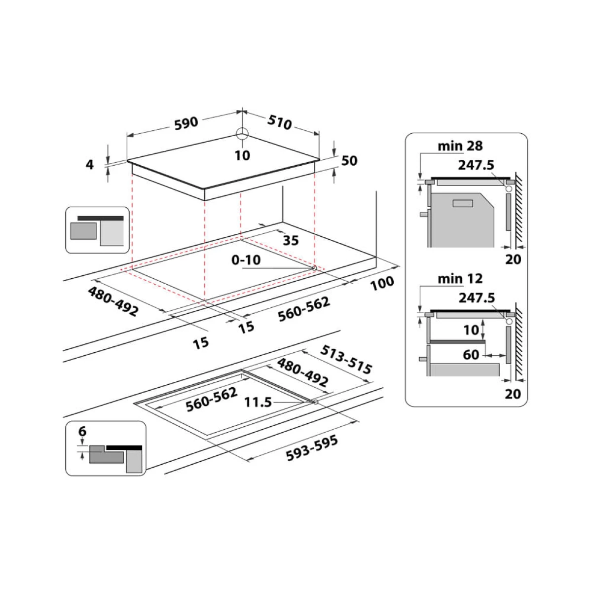 Galery – PLACA HOTPOINT – HB 4860B NE0