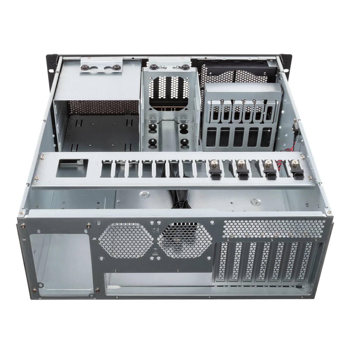 Galery – UNYKAch 4U 19″ UK 4329 USB Type C Rack Preto, Prateado0