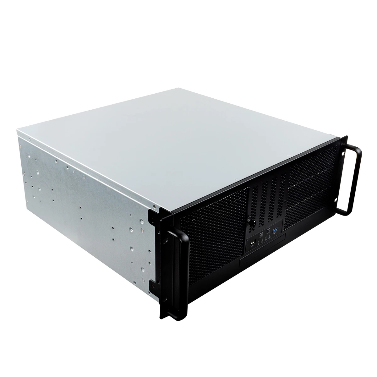 Thumbnail-UNYKAch 4U 19″ UK 4329 USB Type C Rack Preto, Prateado