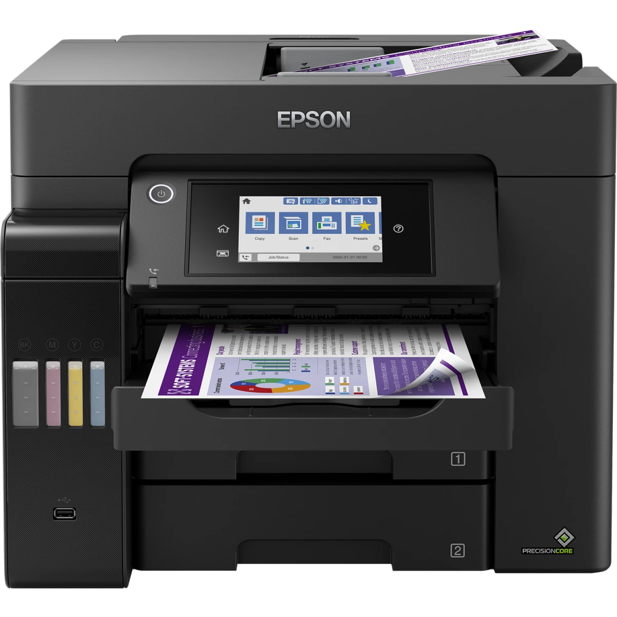 Galery – Epson EcoTank ET-5850 Jato de tinta A4 4800 x 1200 DPI 32 ppm Wi-Fi0