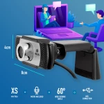 Galery – NGS XpressCam720 webcam 1280 x 720 pixels USB 2.0 Preto, Cinzento, Prateado0