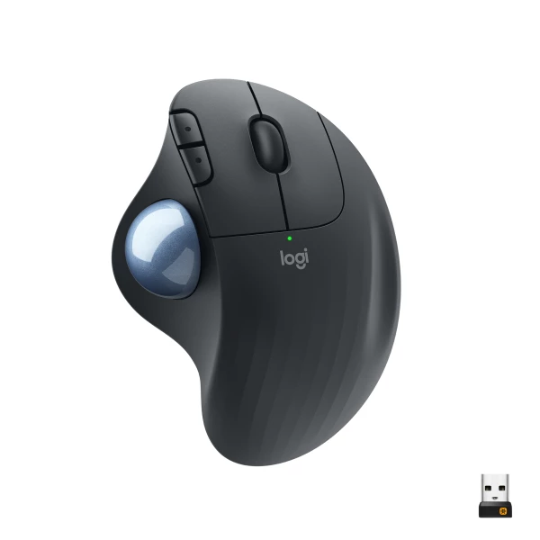 Thumbnail-Logitech Ergo M575 rato Mão direita RF Wireless + Bluetooth Trackball 2000 DPI