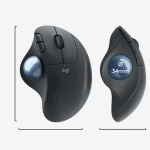 Galery – Logitech Ergo M575 rato Mão direita RF Wireless + Bluetooth Trackball 2000 DPI0