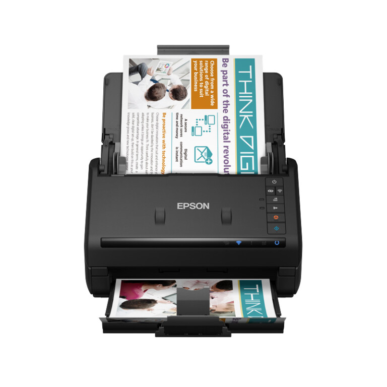 Thumbnail-Epson WorkForce ES-500WII Scanner com alimentação por folhas 600 x 600 DPI A4 Preto