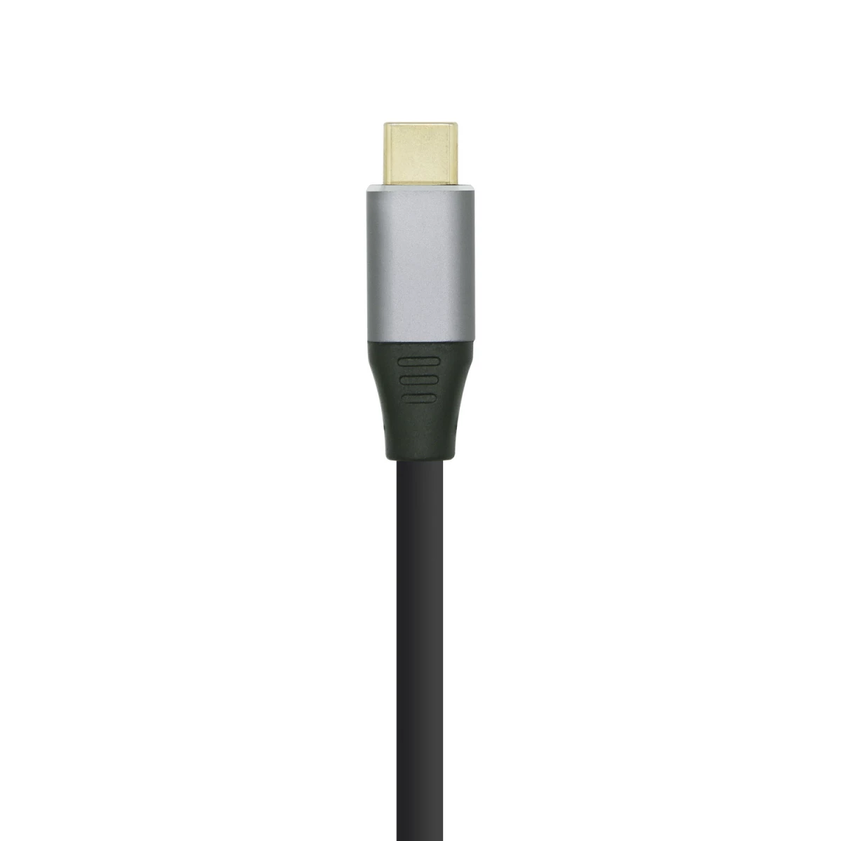 Galery – AISENS A109-0392 adaptador de cabo de vídeo 0,8 m HDMI Type A (Standard) USB Type-C Alumínio, Preto0