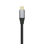 Galery – AISENS A109-0392 adaptador de cabo de vídeo 0,8 m HDMI Type A (Standard) USB Type-C Alumínio, Preto0