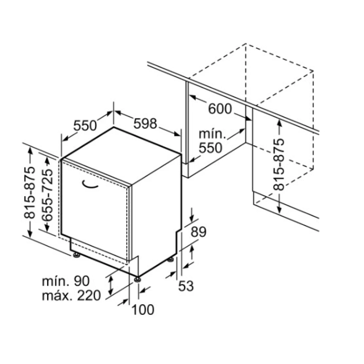 Galery – MÁQUINA DE LAVAR LOUÇA SIEMENS – SN61HX08VE -0