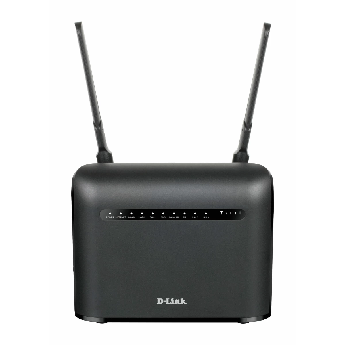 Thumbnail-D-Link AC1200 router sem fios Gigabit Ethernet Dual-band (2,4 GHz / 5 GHz) 4G Preto