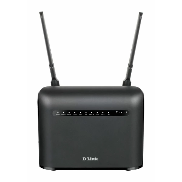 Thumbnail-D-Link AC1200 router sem fios Gigabit Ethernet Dual-band (2,4 GHz / 5 GHz) 4G Preto