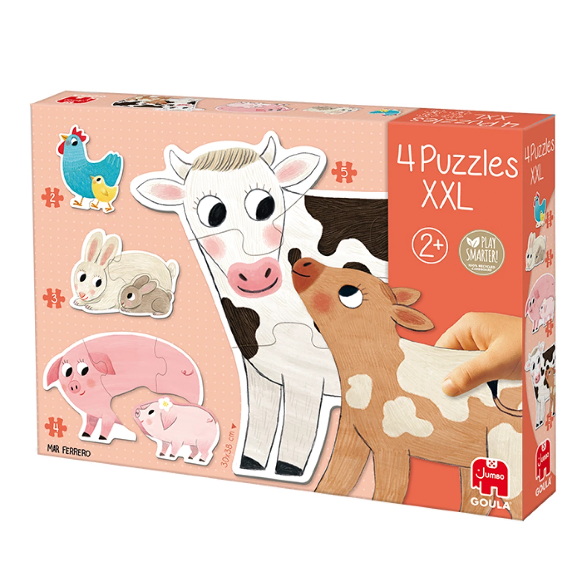 Galery – Goula 53175 puzzle Puzzle de moldura 2 unidade(s) Animais0