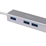 Galery – Equip 128958 hub de interface USB 3.2 Gen 1 (3.1 Gen 1) Type-C 5000 Mbit/s Prateado0