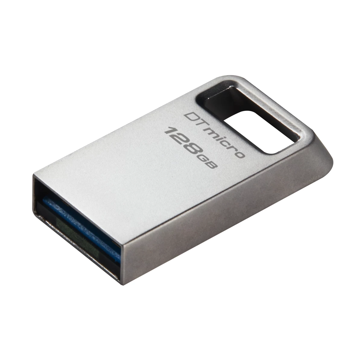 Galery – Kingston Technology DataTraveler Micro unidade de memória USB 128 GB USB Type-A 3.2 Gen 1 (3.1 Gen 1) Prateado0