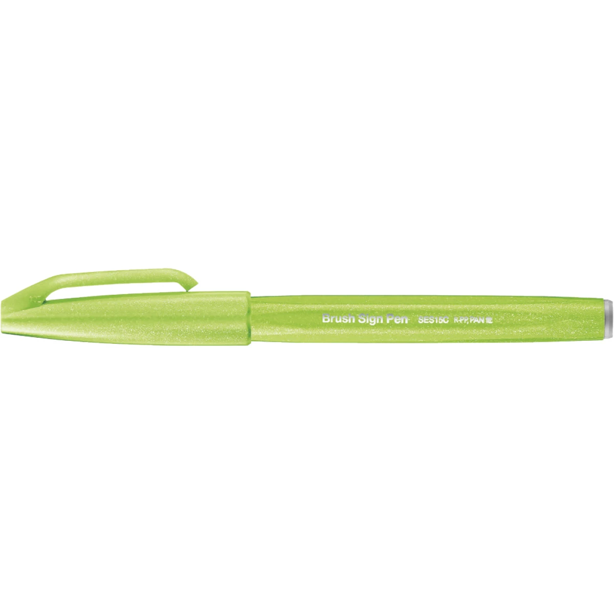 Galery – Marcador pentel brush sign pen cor verde pastel – 10 unidades0