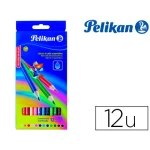 Thumbnail-Lapis de cor pelikan aguarelaveis caixa com 12 unidades