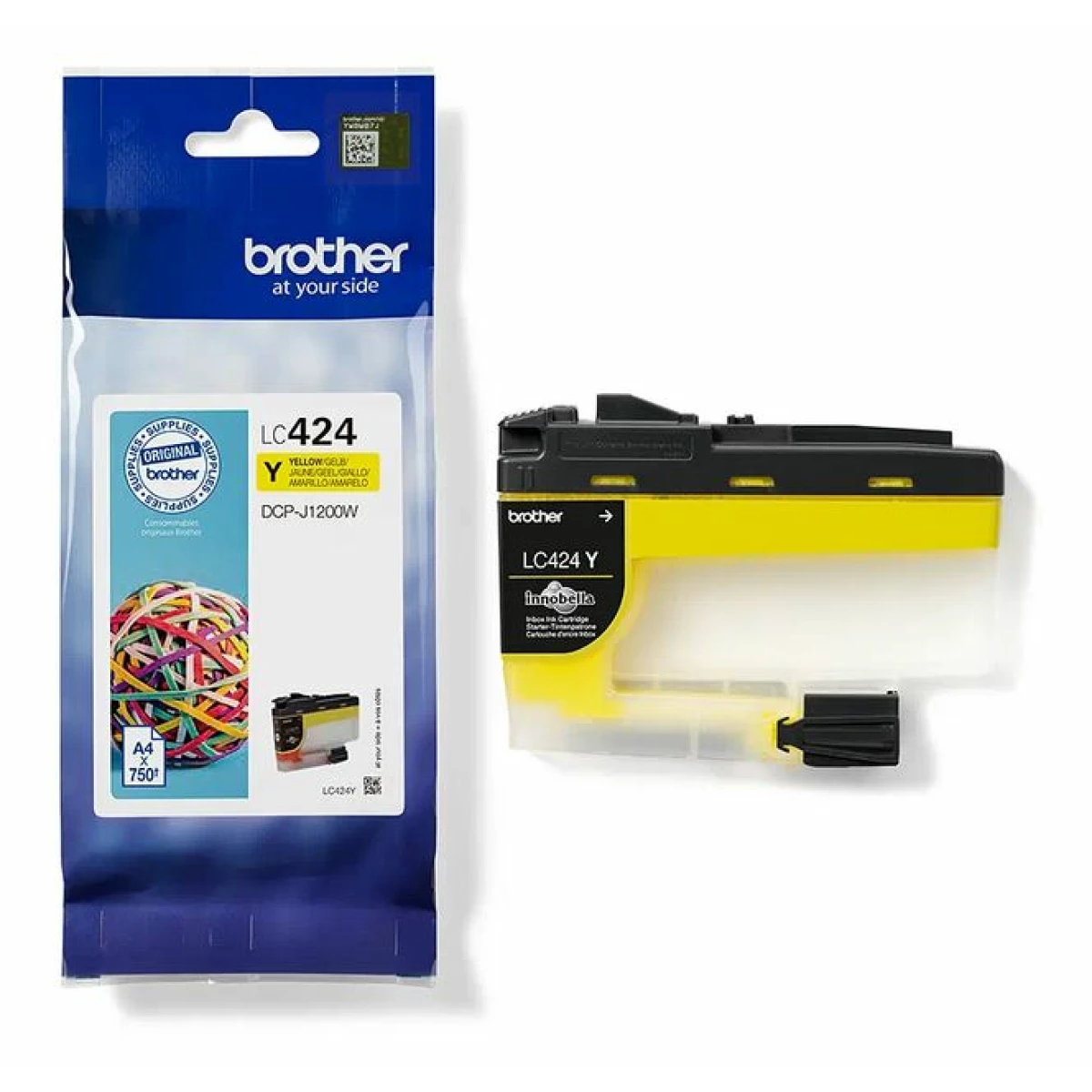 Galery – Brother LC-424Y tinteiro 1 unidade(s) Original Amarelo0