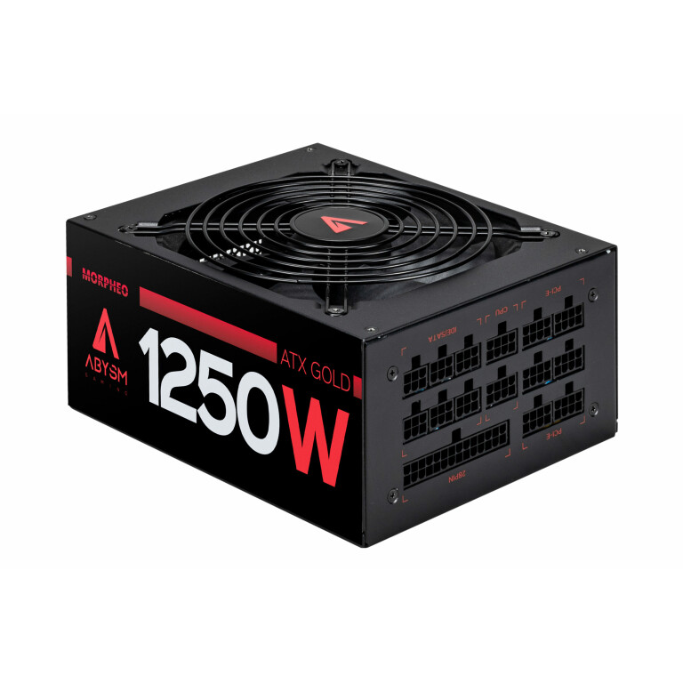 Thumbnail-ABYSM Morpheo ATX 1250W Full Modular fonte de alimentação Preto