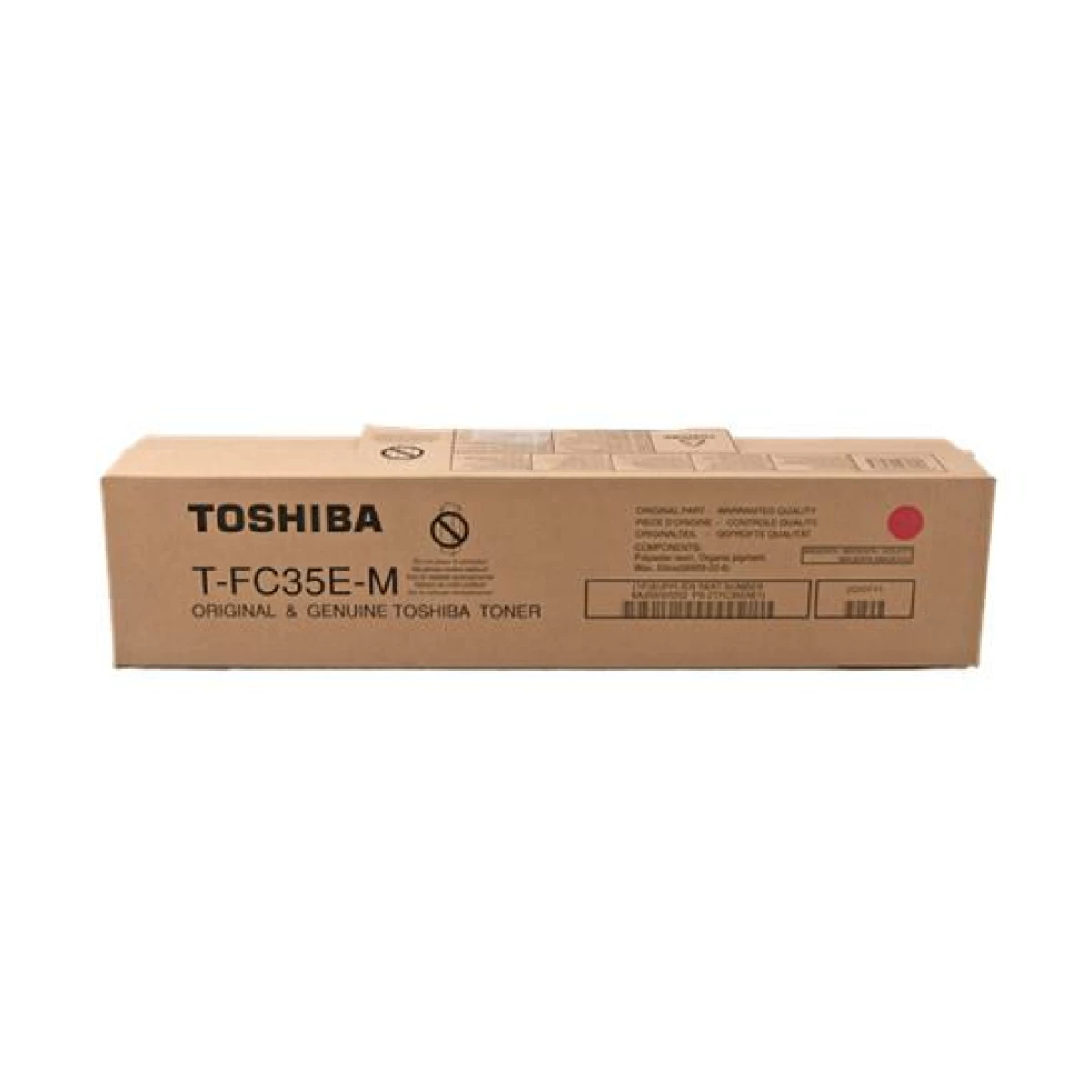 Thumbnail-Toshiba T-FC35EM Magenta Cartucho de Toner Original – 6AJ00000052