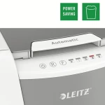 Galery – Leitz 80110000 destruidora de papel Trituração transversal 22 cm Cinzento, Branco0