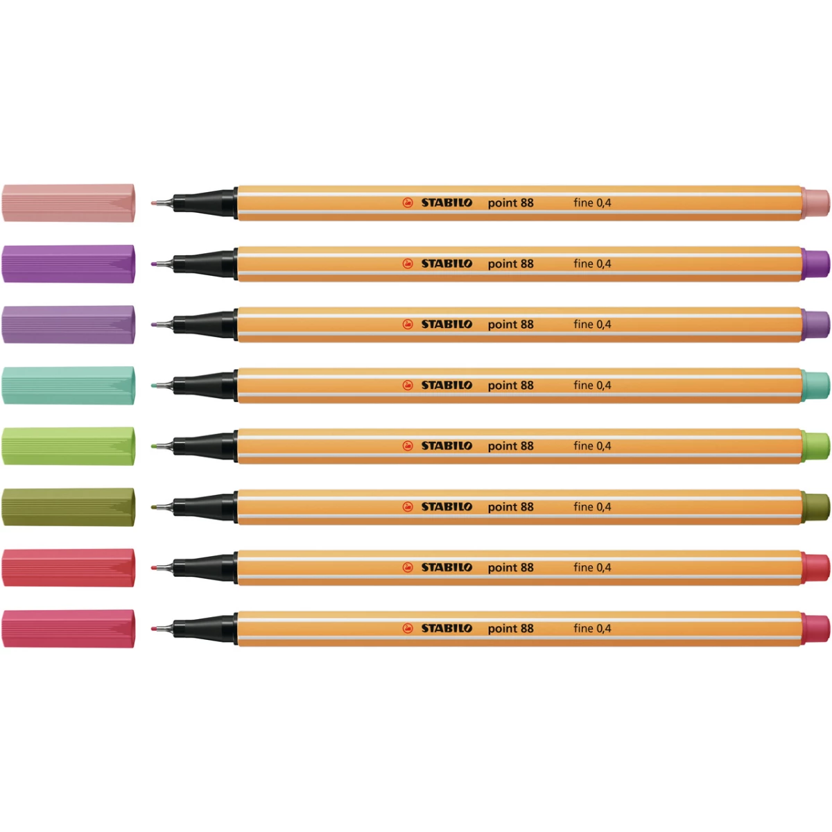 Galery – STABILO point 88 caneta fineliner Multicor 8 unidade(s)0