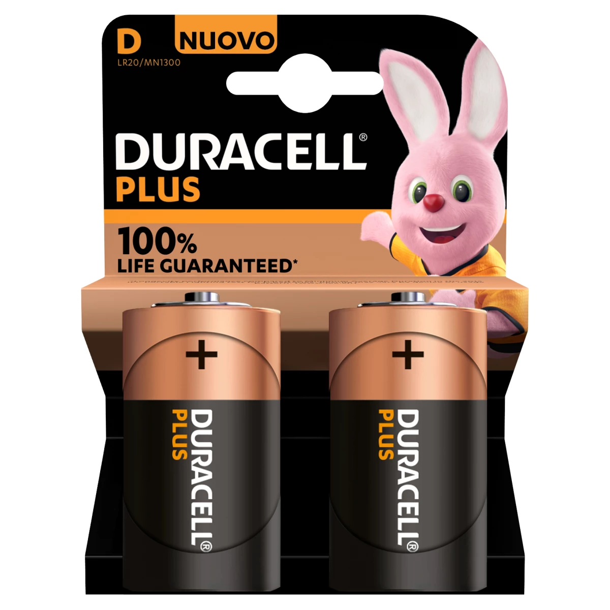 Thumbnail-Duracell Plus 100 D Bateria descartável Alcalino