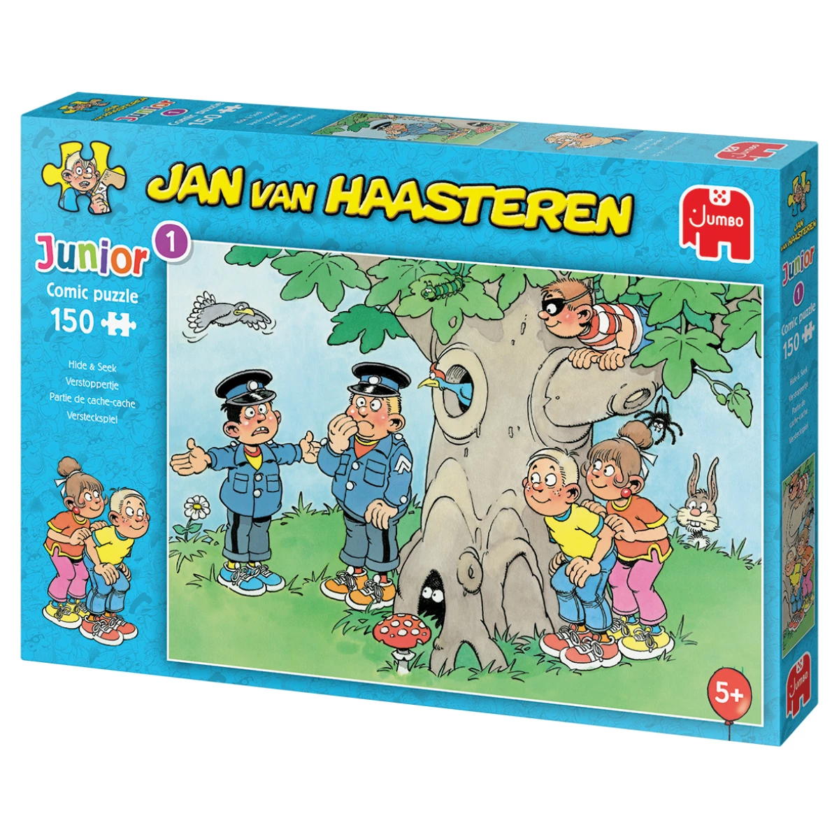 Galery – Jan van Haasteren Junior Hide & Seek 150 pcs Puzzle 150 unidade(s) Banda desenhada0