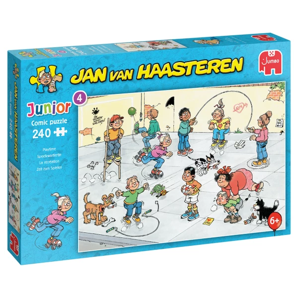 Thumbnail-Jan van Haasteren Junior Playtime 240 pcs Puzzle 240 unidade(s) Banda desenhada