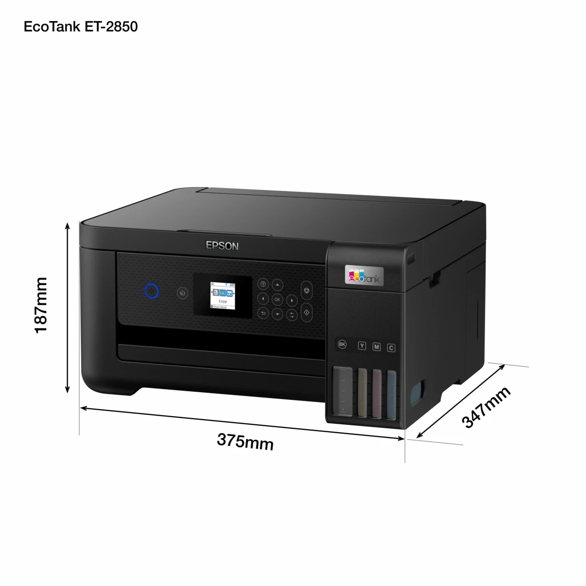 Galery – Epson EcoTank ET-2850 Jato de tinta A4 5760 x 1440 DPI 33 ppm Wi-Fi0