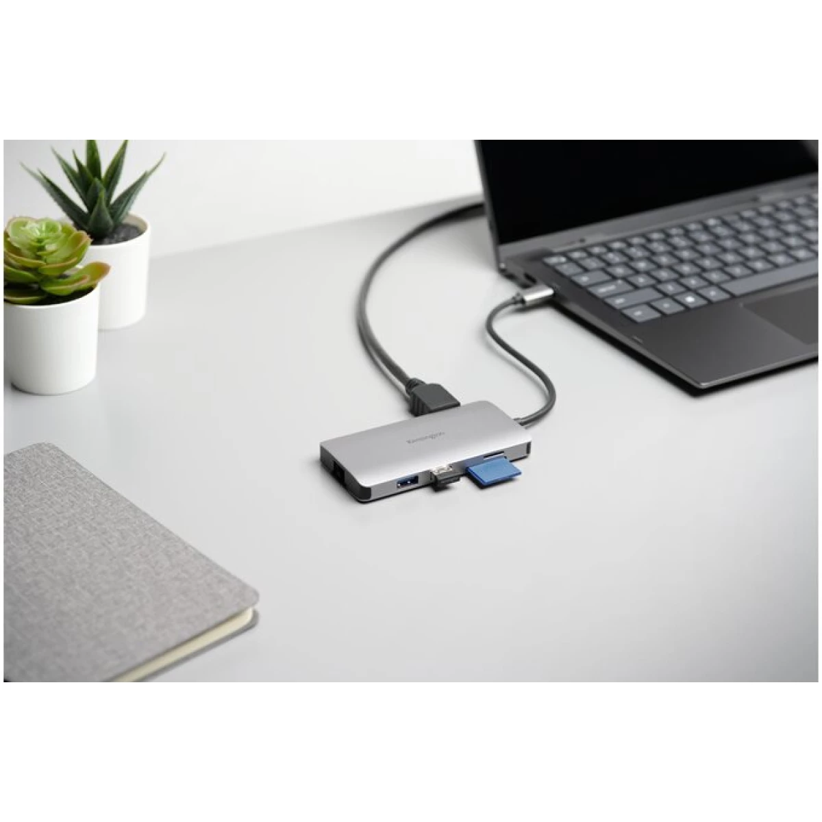 Galery – Kensington UH1400P USB 3.2 Gen 1 (3.1 Gen 1) Type-C Preto, Prateado0