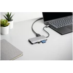 Galery – Kensington UH1400P USB 3.2 Gen 1 (3.1 Gen 1) Type-C Preto, Prateado0